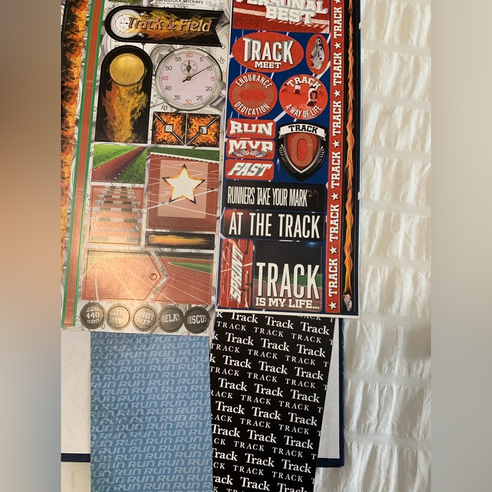 Wrestling and Track Sticker Collection - Picture 6 of 12